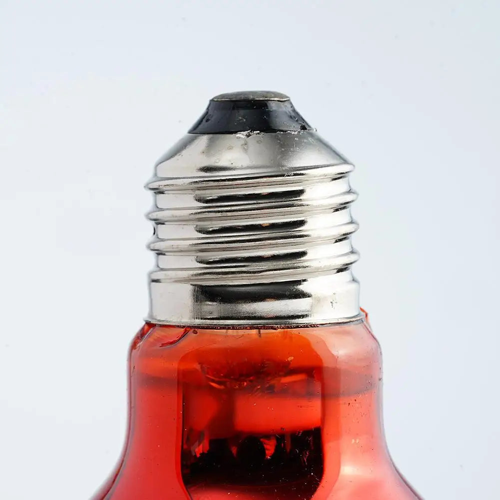 E27 Infrared Reptile & Poultry Heat Bulb — 25W-100W, Lightweight Design