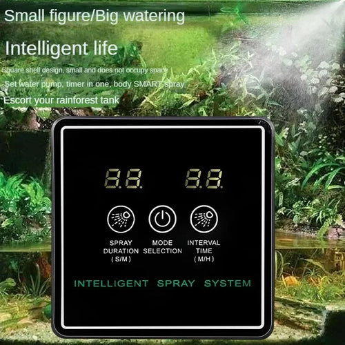 Auto Reptile Fogger — Timer, 3 Mist Modes & Quiet Night Mode