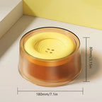 Non-Slip Floating Pet Water Bowl (Anti-Splash, Large Capacity, Spill-Proof)