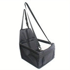 Foldable Dog Car Booster Seat with Safety Belt