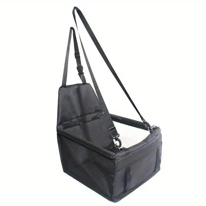 Foldable Dog Car Booster Seat with Safety Belt