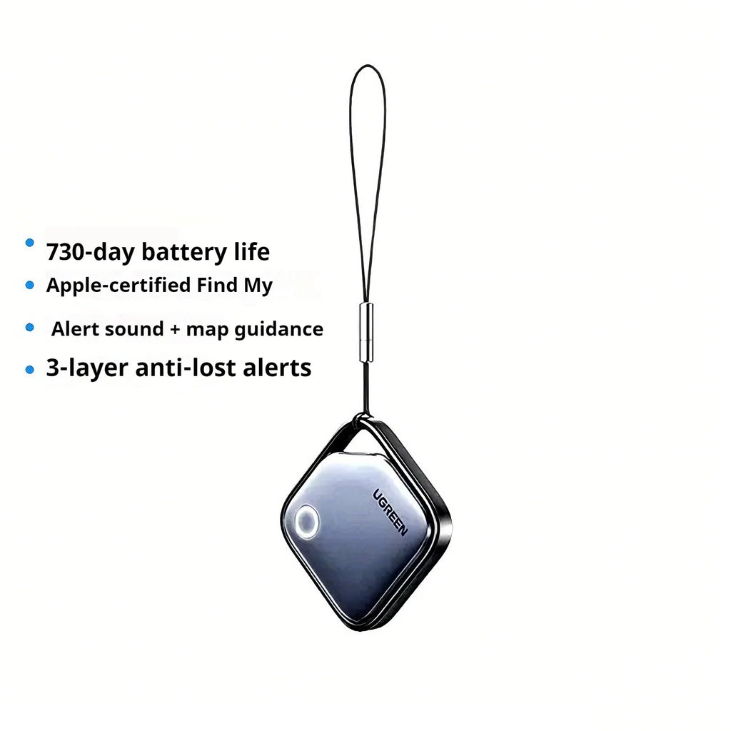 UGREEN Smart Bluetooth Tracker - 2-Year Battery, Apple Find My Compatible for iOS