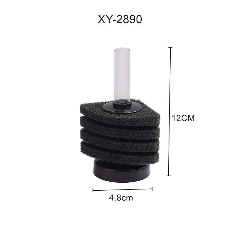 Aquarium Pneumatic Sponge Filter (XY-2890/2891/2892/2983, Biochemical Cotton)