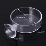 Acrylic Aquarium Shrimp Feeding Bowl & Fish Feeder Dish