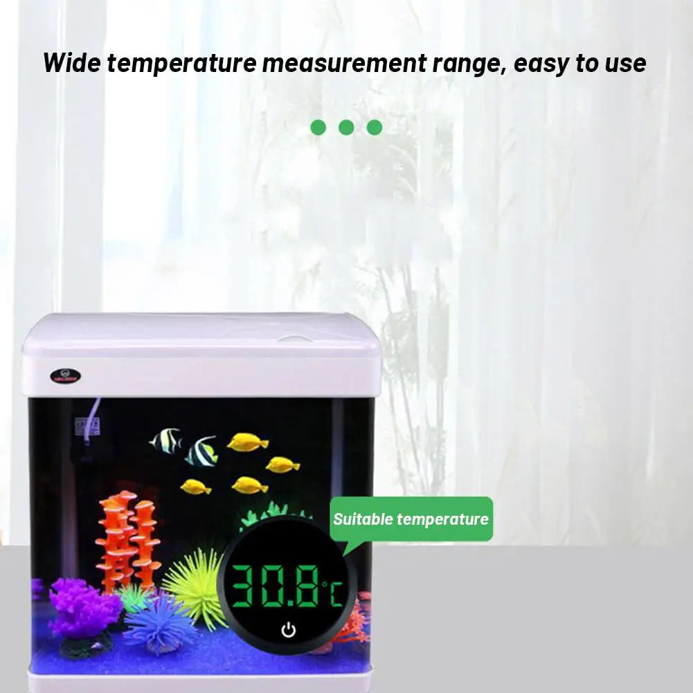 Digital Aquarium Thermometer with LED Display 16–32°C