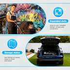 3-Wheel Foldable Pet Stroller with Cup Holder for Small & Medium Dogs & Cats — Lightweight Travel Carrier