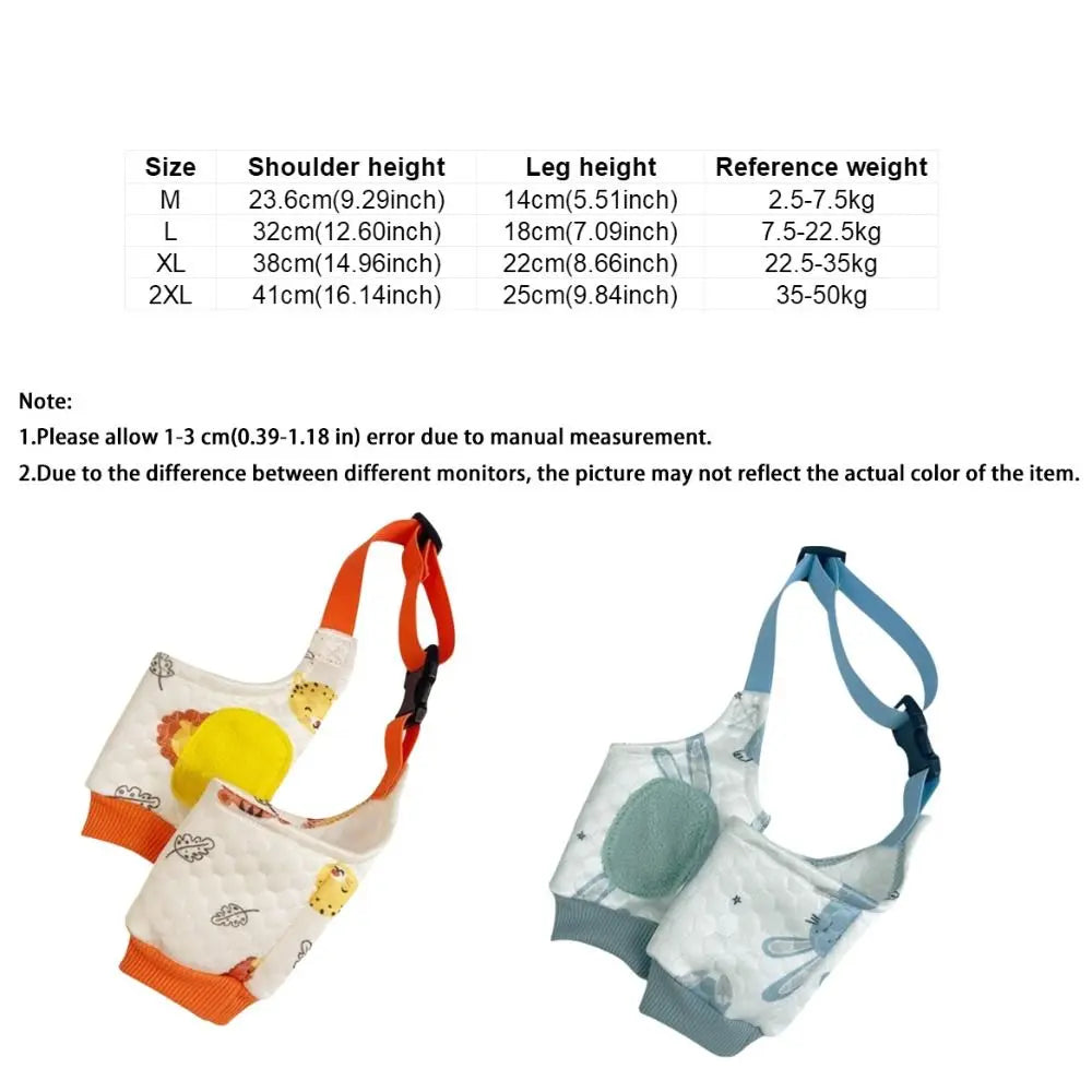 Dog Elbow Brace with Cartoon Pattern (Anti-Lick, Joint Protection, Elastic)