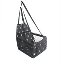 Foldable Dog Car Booster Seat with Safety Belt