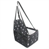 Foldable Dog Car Booster Seat with Safety Belt