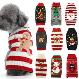 Christmas Winter Sweater for Dogs (Xmas Outfit Coat)