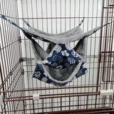 Sugar Glider Hammock — Warm Layered Hanging Bed for Small Pets