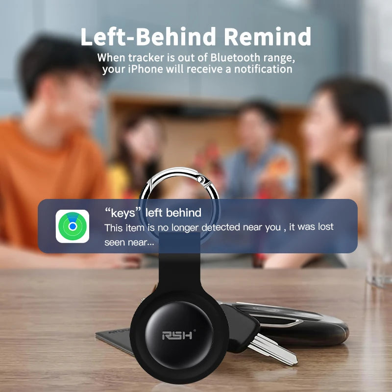 Waterproof Apple Find My Smart Tag Kit with Voice Locate for Keys, Bags & Toys (iOS)