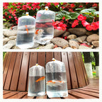 Aquarium Live Fish Transport Breather Bags (50-Pack, Inflatable, Leak-Proof PE)