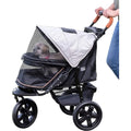 Pet Gear No-Zip AT3 Pet Stroller — One-Hand Fold, Jogging Tires & Cup Holder