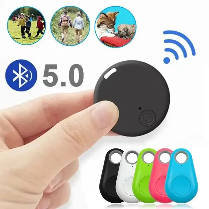 Bluetooth 5.0 Two-Way Alarm Tracker - Pets, Kids, Wallet & Key Finder