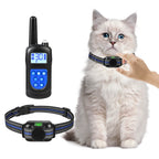 Ultra-Small Cat Training Collar — Waterproof, Rechargeable, 2000ft Remote