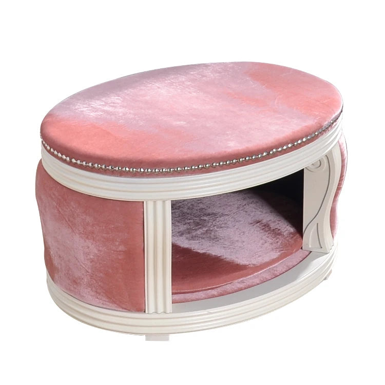 Luxury Pet Sofa Bed with Wooden Frame