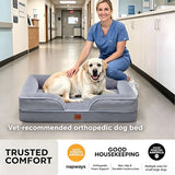 Waterproof Pet Bed with Removable Cover (Machine Washable)