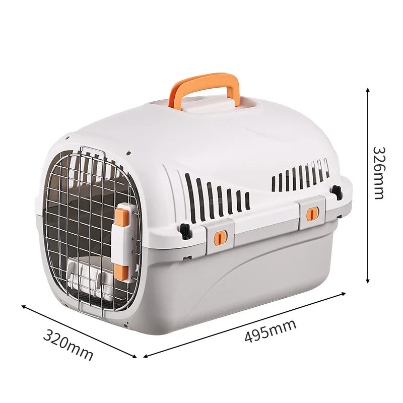 Airline-Approved Pet Carrier with Skylight Window for Cats & Dogs