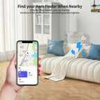 Waterproof Apple Find My Smart Tag Kit with Voice Locate for Keys, Bags & Toys (iOS)