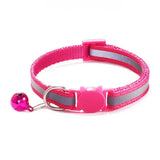 Reflective Cat Collar with Bell — Adjustable Kitten Safety Necklace