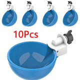Automatic Poultry Water Cups — Leakproof Hanging Drinker Set