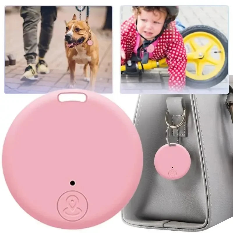 Mini Bluetooth GPS Smart Tag Key Finder - Anti-Loss Alarm for Wallets, Keys & Pets