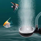 Plastic Aquarium Air Stone Aerator (1–2pcs, Pond & Fish Tank, Bubbler)