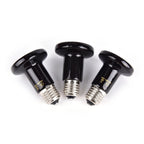 Black Ceramic Heat Emitter — No-Light Infrared Bulb for Snake & Chameleon Tanks