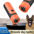 Mini Ultrasonic Dog Repeller & Anti-Bark Training Device - Long-Distance Outdoor