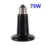 Ceramic Infrared Basking Heat Bulb — No-Light Emitter, E27, 25W–200W, 220V