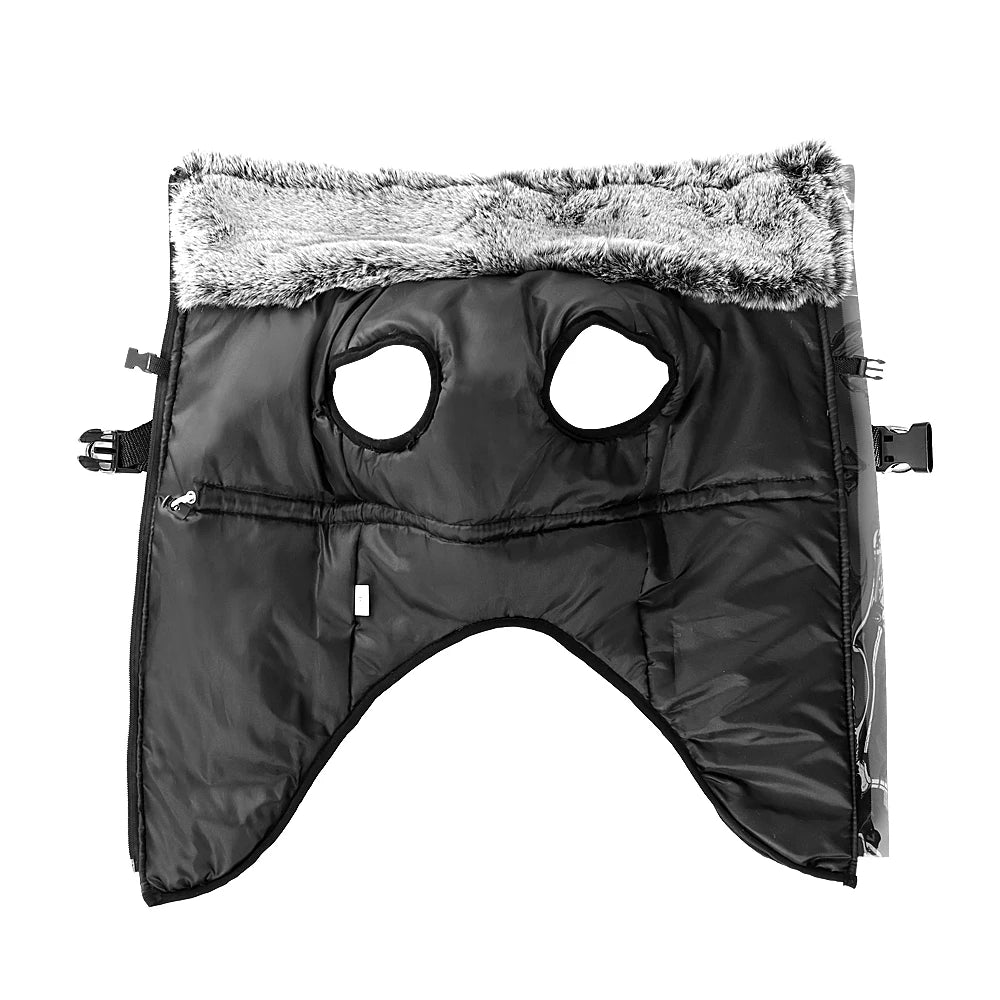 Waterproof Dog Jacket with Built-In Harness