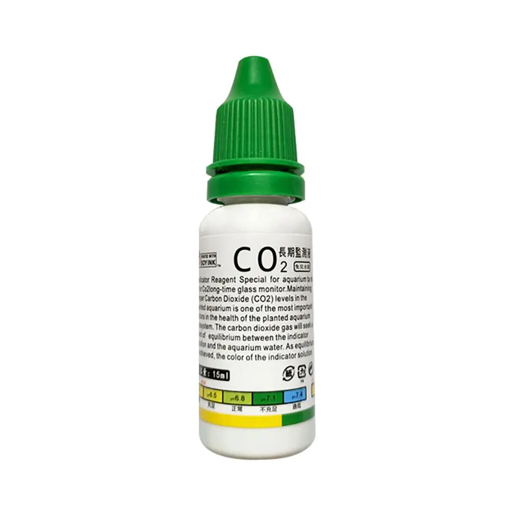 Glass CO2 Drop Checker Indicator (Aquarium Monitor, Planted Tank, pH Tester)