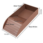 Reptile Bathing Pool with Ramp — Water Dish for Turtles, Snakes & Bearded Dragons