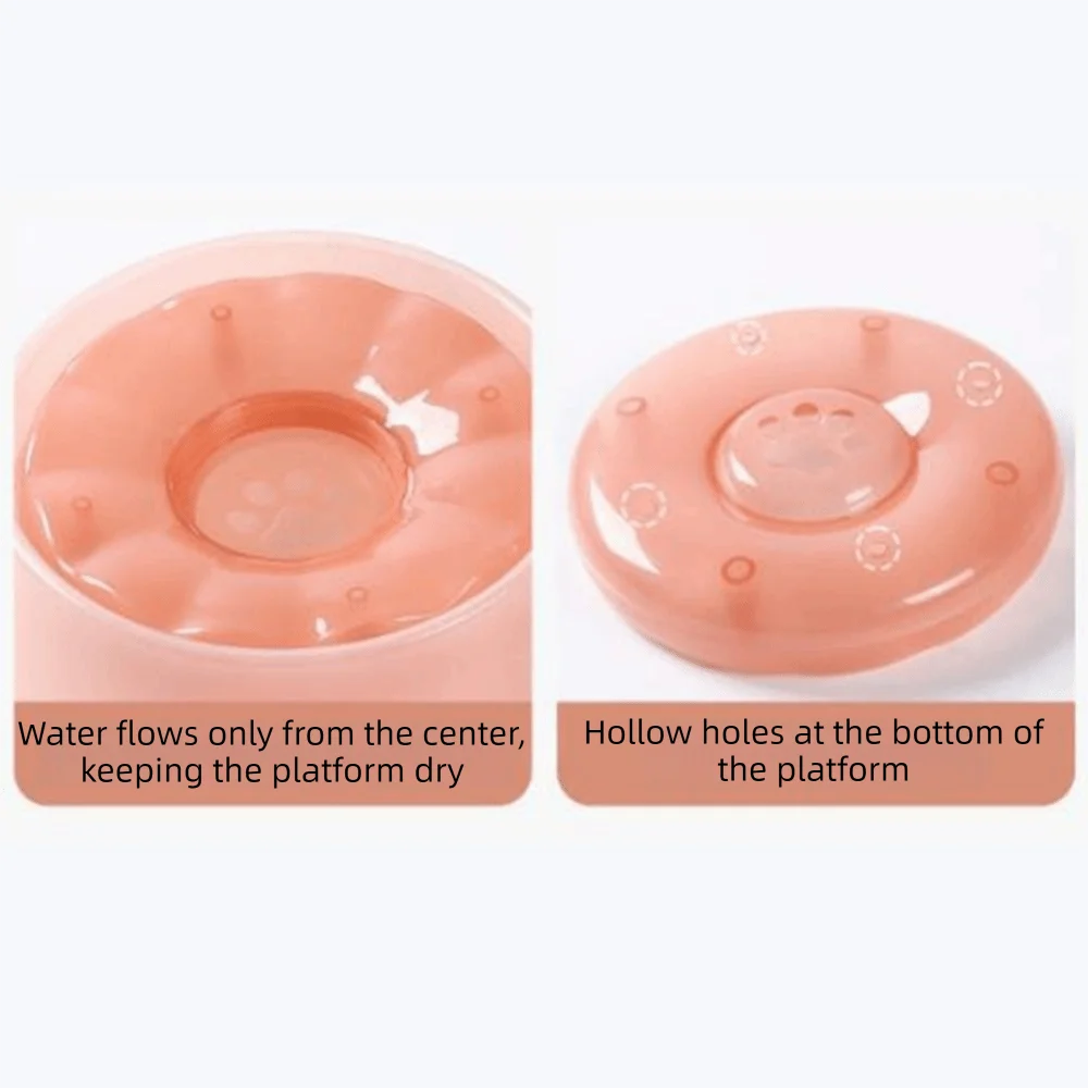 Anti-Splash Floating Dog Water Bowl (Large Capacity, Spill-Proof)