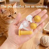 Pet Milk Feeding Bottle Set — 3 Replaceable Nipples for Puppies & Kittens
