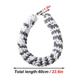 Braided Cotton Rope Toy — 60cm Chew & Climb Perch for Birds & Small Pets