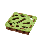 Cat Scratching Post with Felt Puzzle Box — 2-in-1 Enrichment Toy