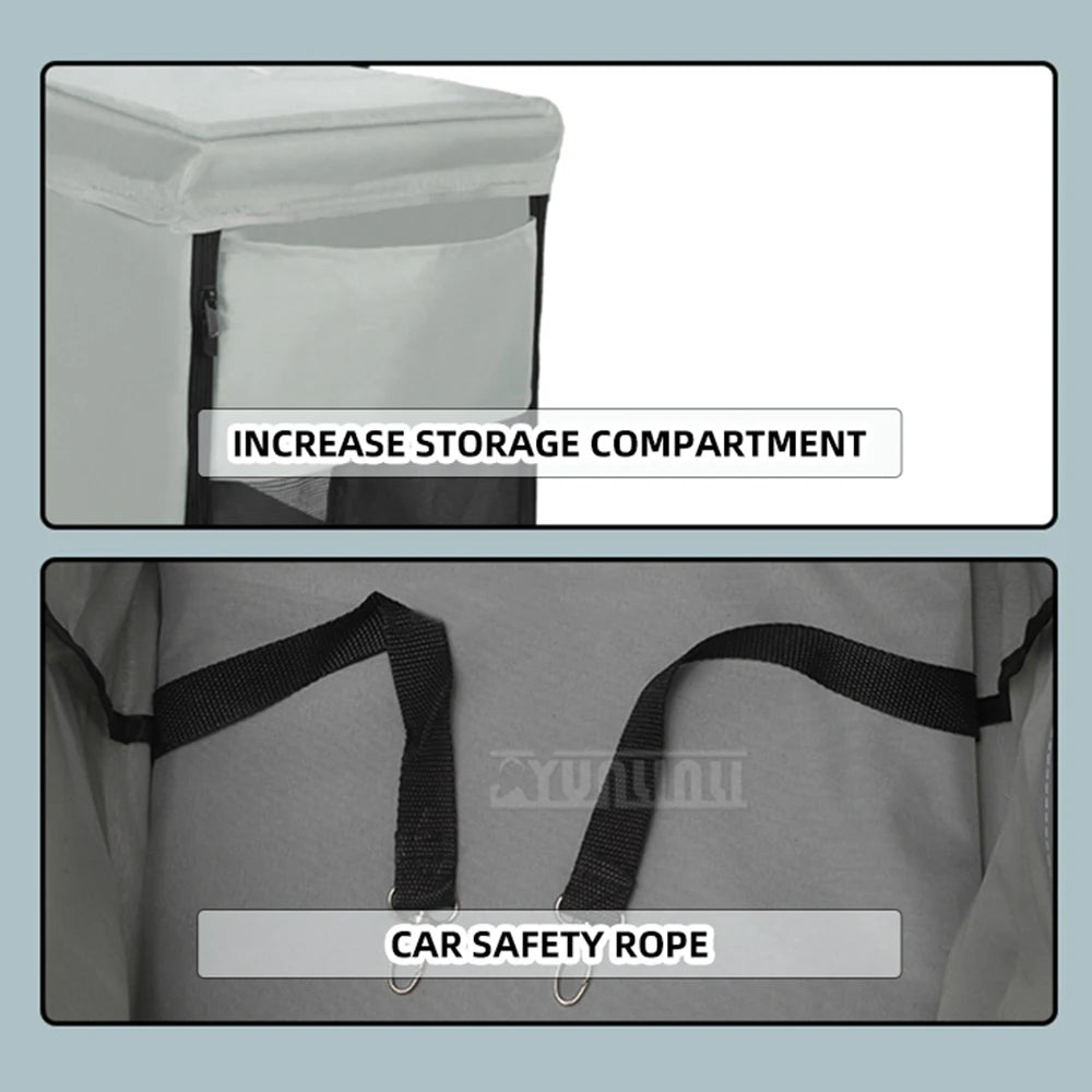 Portable Foldable Outdoor Travel Cart for Medium & Large Dogs & Cats