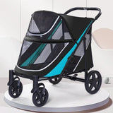 Multi Functional Pet Cart Lightweight And Foldable Multiple Cats Dogs And Outdoor Carts