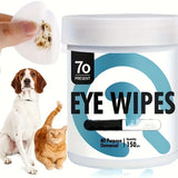 Pet Eye & Ear Wipes — 150-Count Pre-Moistened Cleaning Pads