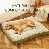 Corduroy Orthopedic Dog Bed for Large Dogs