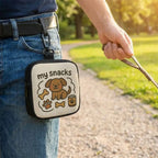 Dog Treat Pouch with Transparent Window (Zipper, Waterproof)