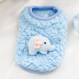Winter Corduroy Sweater for Small Pets — Warm Pullover for Tiny Animals