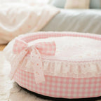 Princess-Style Semi-Enclosed Cat Bed Cradle
