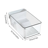 Transparent Plastic Turtle Terrarium & Reptile Breeding Tank