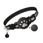 Reflective GPS Tracker Collar Necklace for Cats with Smart Location Tracking