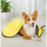 Microfiber Dog & Cat Towel — Super Soft, Quick-Absorbing Wiping Cloth