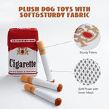 Giggling Cigarette Design Plush Dog Toy (Chewing Toy)