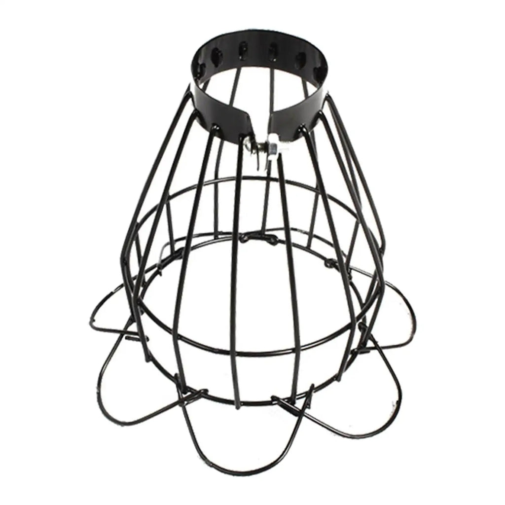 Anti-Scald Reptile Heat Lamp Guard — Mesh Safety Cover